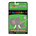 Scratch Art  Safari Animals Hidden Picture Pad